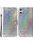 Samsung Galaxy A05 Için 4g Kasa Şok Geçirmez Göz Kamaştırıcı Çiçek Deseni Pu Deri Telefon Kapak-Gri (Yurt Dışından) 1