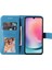 Seashell Digital Samsung Galaxy A25 5g Case Cüzdan Pu Deri+Tpu Anti-Fall Telefon Kapak Mavisi (Yurt Dışından) 2