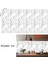 Kendinden Yapışkanlı Beyaz Mermer Desenli Pvc Panel 41X62 cm (12 Adet) 3 M² 5