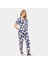Patlı Örme Kısa Kol Pijama Takımı 3