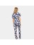 Patlı Örme Kısa Kol Pijama Takımı 4
