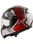 Rapıd 2 Extra Beyaz-Kırmızı Kask 2