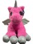 Parlak Kumaş Kanatlı Unicorn 35 cm 62395 1