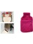 Sıcak Su Torbası Cepli Koyu Pembe Peluş Termofor 32,5X17,5CM 1500 ml 1