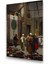 Cam Tablo, Dekoratif Baskı Osman Hamdi Bey Halı Tüccarı Eseri Dikey Cam Tablo 3
