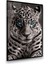 Cam Tablo, Dekoratif Baskı Leopar Dikey Cam Tablo 1