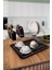 2 Katlı Decor Metal Gri Paslanmaz Bulaşıklık Tabaklık 1