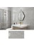 6 Adet 60X30CM Açık Kahverengi Desenli Yapışkanlı Esnek Karavan Banyo Duvar Kaplama Paneli Shiny-2 2