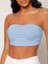 Straplez Bebe Mavisi Crop Büstiyer 2