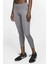 Fast Leggings De Running Crop Toparlayıcı Gri Kadın Spor Tayt 2