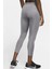 Fast Leggings De Running Crop Toparlayıcı Gri Kadın Spor Tayt 3