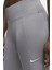 Fast Leggings De Running Crop Toparlayıcı Gri Kadın Spor Tayt 4