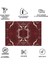 Kendinden Yapışkanlı Bordo Mermer Desenli Pvc Panel 41X62 cm (12 Adet) 3 M² 2