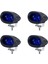 2x 10V-80V Araç Mavi LED Uyarı Sinyal Lambası Forklift Çalışma Noktası Emniyet Işığı Araba 20W Endüstriyel Güvenlik Lambası (Yurt Dışından) 1
