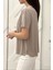 Bej Bisiklet Yaka Tshirt 0102 1