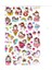 Sticker Kabartmalı Stiker Defter, Planlayıcı Etiket (LXK-020) - 22X14 cm - Eğlenceli Sevimli Unicornlar 1