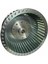 Çap 225 Boy 75 Delik 24 mm Sol Yön Radyal Fan Pervanesi 1
