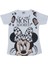 Kız Çocuk Mickey Mouse Kalp Baskılı 2'li Alt Üst Şort Takım 2