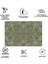 Kendinden Yapışkanlı Kahverengi-Yeşil Desenli Pvc Panel 41X62 cm (12 Adet) 3 M² 2