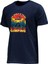 Erkek Bisiklet Yaka Standart Fit Discovery Göğüs Baskılı Lacivert T-Shirt 1