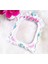 Gül Kabartmalı 24CM Çerçeve Silikon Kalıp K-195, Kokulu Taş Polyester Reçine Alçı Mum Kalıbı 5