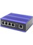 4 Portlu Hızlı Ethernet Ağ Anahtarı, Endüstriyel, Yönetilmeyen, 1 RJ45 Uplink 1