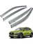 Hyundai Kona Mügen Cam Rüzgarlığı Kromlu Rüzgarlık ( Paslanmaz Kromlu ) 2015 Sonrası Füme Renk 2