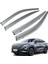 Chery Omoda 5 Mügen Cam Rüzgarlığı Kromlu Rüzgarlık (Paslanmaz Kromlu) 2023 Sonrası 4lü Füme Renk 2