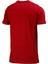 Erkek Bisiklet Yaka Standart Fit Bot Göğüs Baskılı Bordo T-Shirt 4