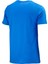 Erkek Bisiklet Yaka Standart Göğüs Baskılı Koyu Mavi T-Shirt 4