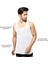 Erkek %100 Pamuk Atlet 5'li Set, Rahat Kalıp, Siyah Premium Özel Kutusunda, İç Giyim, Çamaşır 4