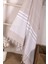 Çizgili %100 Pamuk Soft Peştemal Banyo Plaj Havlusu 100X180 cm 2