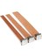 13X60MM 40 Takım Stili Adet El Yapımı Ahşap Ahşap Fitil Mum Çekirdek Sustainers Tab Metal Standlı Dıy Mum Yapımı Tedarik Setleri Ev Dekoru (Yurt Dışından) 3