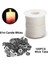 Fitil Sabitleme Aleti Stili 1 Rulo Mum Fitili Çekirdek ile Metal Mum Fitili Sustainer Sekmeleri Mumlar Dıy Soya Parafin Mum Yapımı Için Alet Takımı Yapma (Yurt Dışından) 5