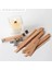 20 Adet 13X130MM Tarzı Doğal Ahşap Balmumu Fitili Dıy Mum Malzemesi Soya Balmumu Aromaterapi Dumansız Çevre Koruma Ahşap Fitil Tutucu (Yurt Dışından) 4