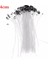 100PCS-02 4cm Tarzı Otton Mum Fitilleri Dumansız Balmumu Saf Pamuk Çekirdekli Önceden Mumlu Fitiller Dıy Mum Yapımı Parti Malzemeleri 2.cm Aletler (Yurt Dışından) 1