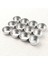 4.2x1.9cm Stili Mini Mum Kavanozları Yuvarlak Metal Mum Bardakları Çay Işık Tenekeleri Dıy Tealight Sahipleri Ev Dekorasyonu Dıy El Yapımı Mum Kapları (Yurt Dışından) 2