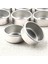 4.2x1.9cm Stili Mini Mum Kavanozları Yuvarlak Metal Mum Bardakları Çay Işık Tenekeleri Dıy Tealight Sahipleri Ev Dekorasyonu Dıy El Yapımı Mum Kapları (Yurt Dışından) 3
