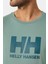 Helly Hansen Logo Erkek Yeşil T-Shirt 33979-489 3