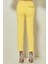 Dar Paça Sarı Pamuklu Pantolon 4