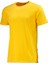 Erkek Bisiklet Yaka Standart Fit Sarı T-Shirt 1
