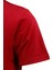 Erkek Bisiklet Yaka Standart Fit Bordo T-Shirt 3