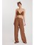 Beli Etnik Desenli Pileli Pantolon 3