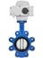 DN40-11/2" Lug Tip 24 V DC Elektrikli Aktüatörlü Kelebek Vana Paslanmaz AISI304 Klape 4