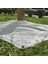 1x1 Metre Ağaç Koruma Örtüsü ve Sabitleme Çivisi Beyaz Yer Örtüsü Yabani Ot Engelleme Paspası Ağaç Dibi Bezi Sulzer Kumaş 2