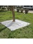 1x1 Metre Ağaç Koruma Örtüsü ve Sabitleme Çivisi Beyaz Yer Örtüsü Yabani Ot Engelleme Paspası Ağaç Dibi Bezi Sulzer Kumaş 3
