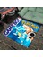 Get Carpet Yıkanabilir Kaymaz Taban Nostaljik Pokemon Desenli Çocuk Genç Odası Oyuncu Halısı 1