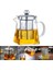 Süzgeçli Cam Demlik Isıya Dayanıklı 950 ml 2