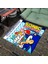 Yıkanabilir Kaymaz Taban Nostaljik Sonic Desenli Çocuk Genç Odası Oyuncu Halısı 1