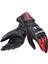 Daınese Eld/druıd 4 Lthr Gloves Black/lava-Red/whıte 4